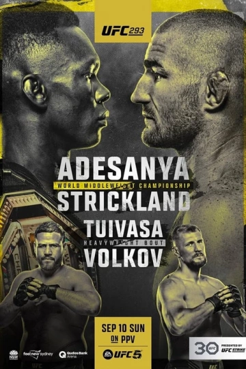UFC 293: Adesanya vs. Strickland (Prelims + Main Card)