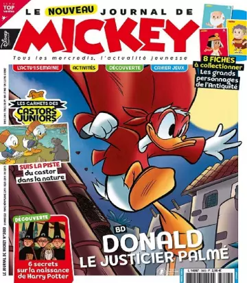 Le Journal De Mickey N°3683 Du 18 au 24 Janvier 2023