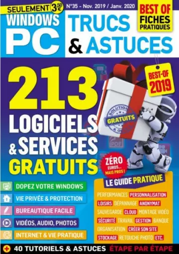 Windows PC Trucs et Astuces - Novembre 2019 - Janvier 2020