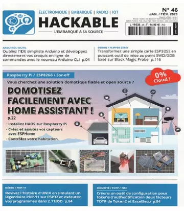 Hackable Magazine N°46 – Janvier-Février 2023