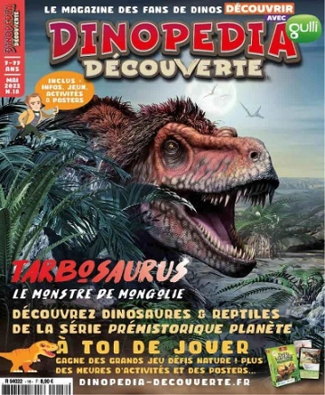 Dinopédia Découverte N°18 – Mai 2023