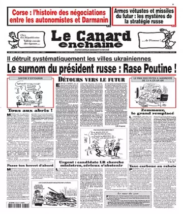 Le Canard Enchaîné N°5289 Du 23 Mars 2022