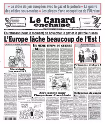 Le Canard Enchaîné N°5287 Du 9 Mars 2022