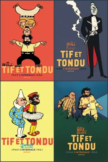 Tif et Tondu - Nouvelle intégrale (4 tomes)