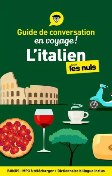 Guide de conversation L'italien pour les Nuls en voyage