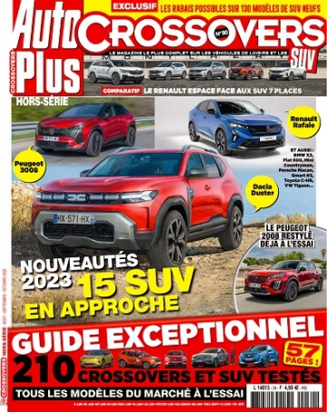 Auto Plus Hors Série Crossovers N°30 – Août-Octobre 2023