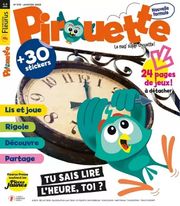 Pirouette N°215 – Janvier 2023