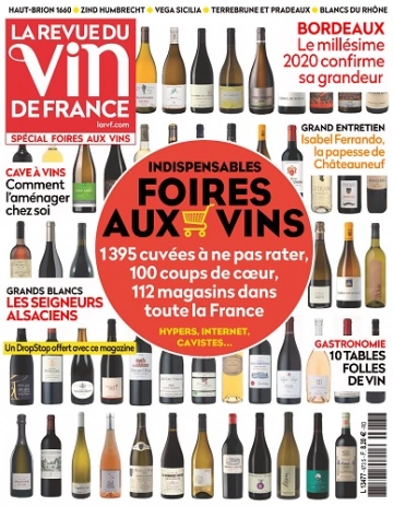 La Revue Du Vin De France N°673 – Septembre 2023