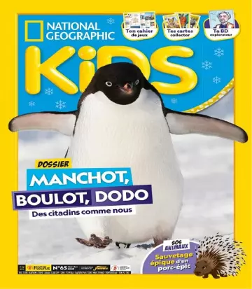 National Geographic Kids N°65 – Janvier 2023