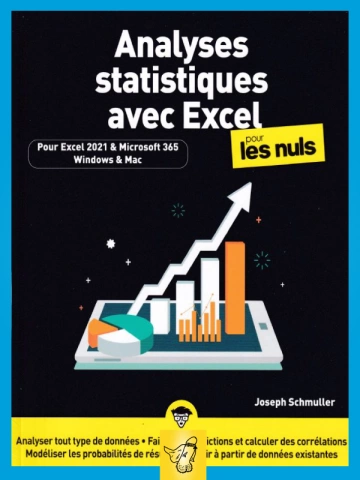 Analyse statistiques avec EXCEL 2021 et Microsoft 365