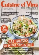 Cuisine et Vins de France - Juin-Août 2017