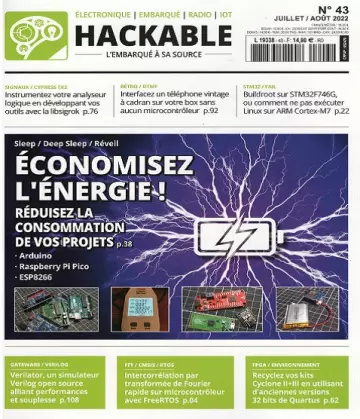 Hackable Magazine N°43 – Juillet-Août 2022