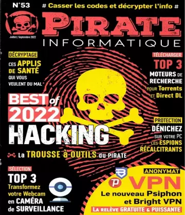 Pirate Informatique N°53 – Juillet-Septembre 2022