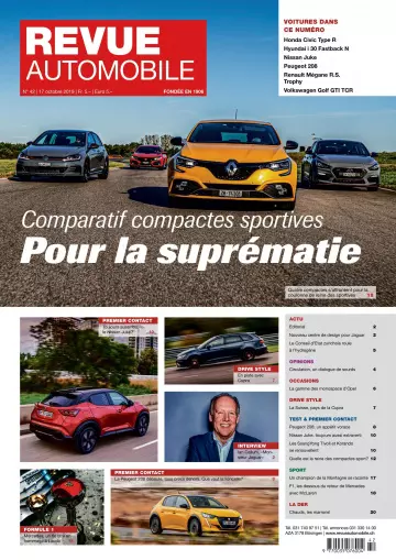 Revue Automobile – 17 octobre 2019