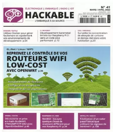 Hackable Magazine N°41 – Mars-Avril 2022