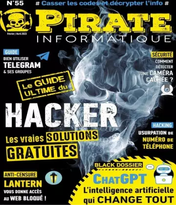 Pirate Informatique N°55 – Février-Avril 2023