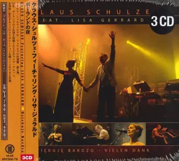Klaus Schulze & Lisa Gerrard - Dziekuje Bardzo - Vielen Dank (3CD 2022)
