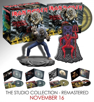 Iron Maiden - The Studio Collection 1980 à 2000 (12 CDs Remastered 2015)